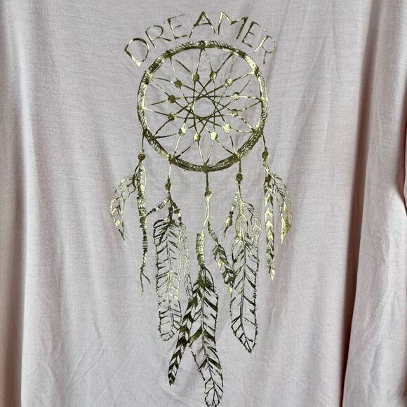 New York & Company Dream Catcher Dreamer Shirt 3/4 Sleeve XL - Picture 2 of 11
